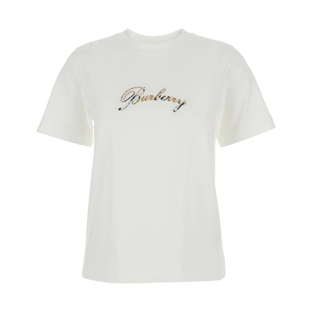 Burberry Women's White Frankie Bby - T-Shirts - M - Tops