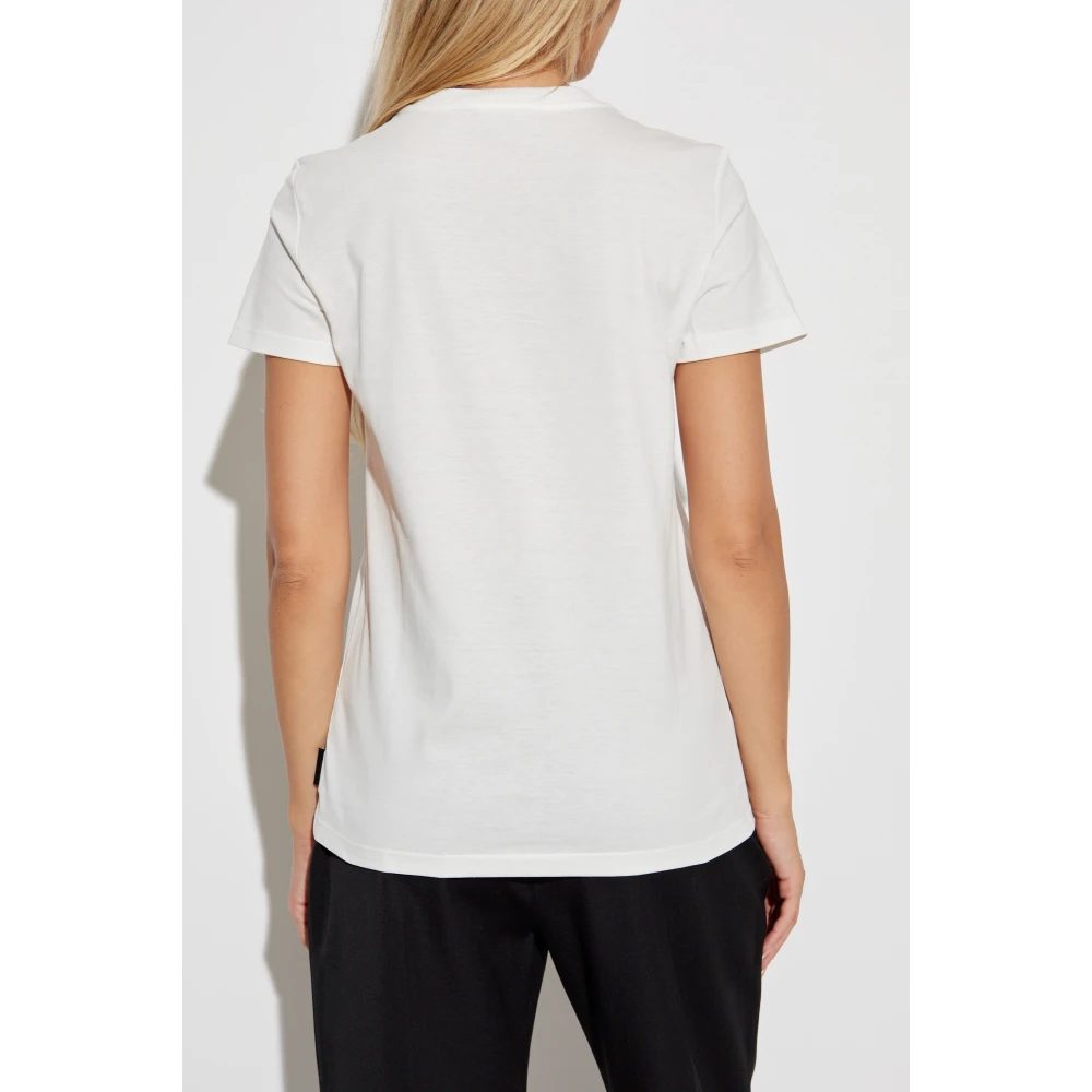 Max Mara Bedrukt T-shirt White Dames