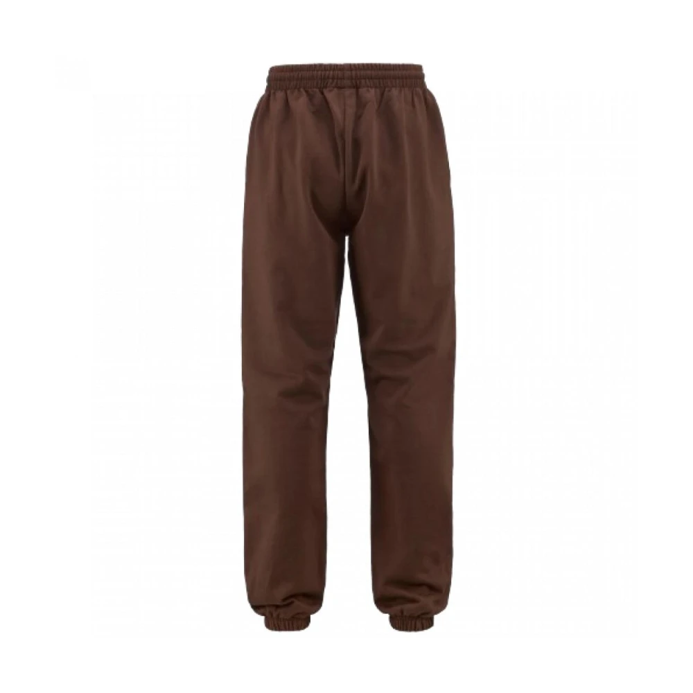 Kappa Biologisch Katoen Comfort Fit French Terry Broek Brown Heren