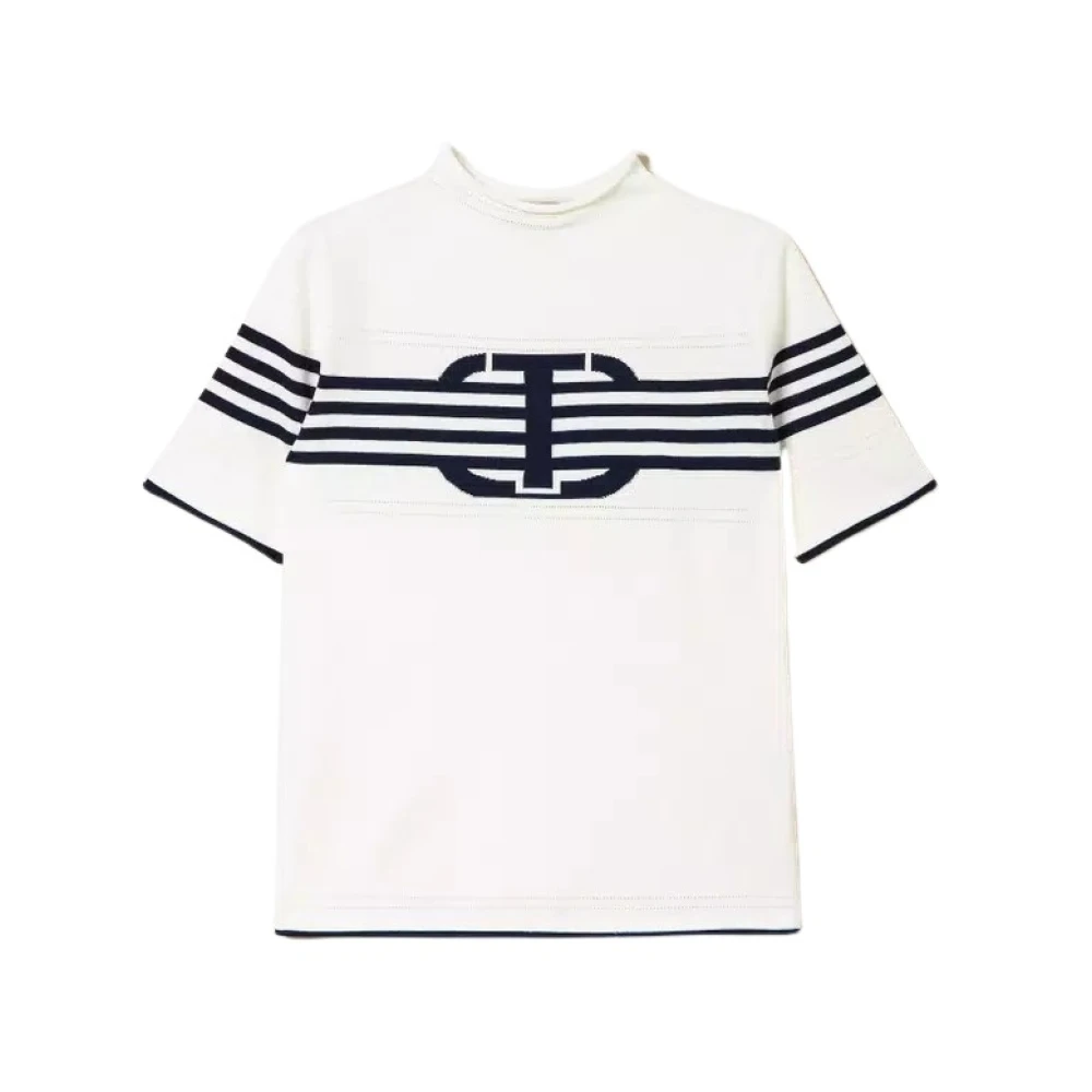 TWINSET MILANO Dames Tops & T-shirts 241tp3190 Wit
