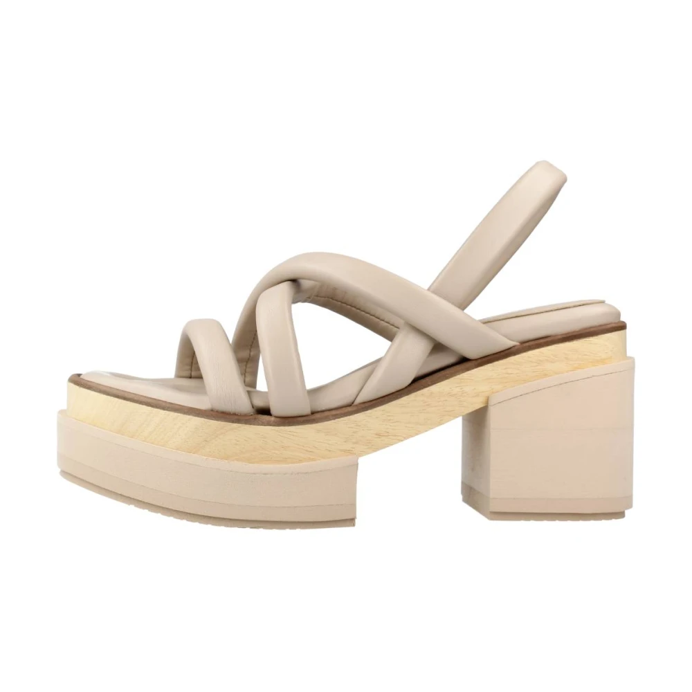 Paloma Barceló High Heel Sandals Beige Dames