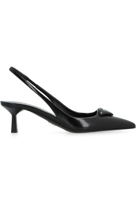 sculptured-heel-leather-slingback-shoes
