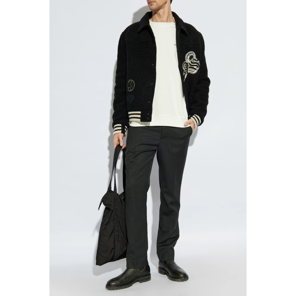 AllSaints Underground Sweatshirt White Heren