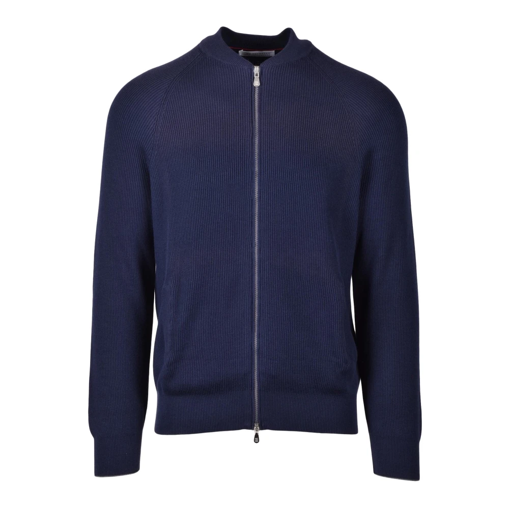 BRUNELLO CUCINELLI Vest Blue Heren