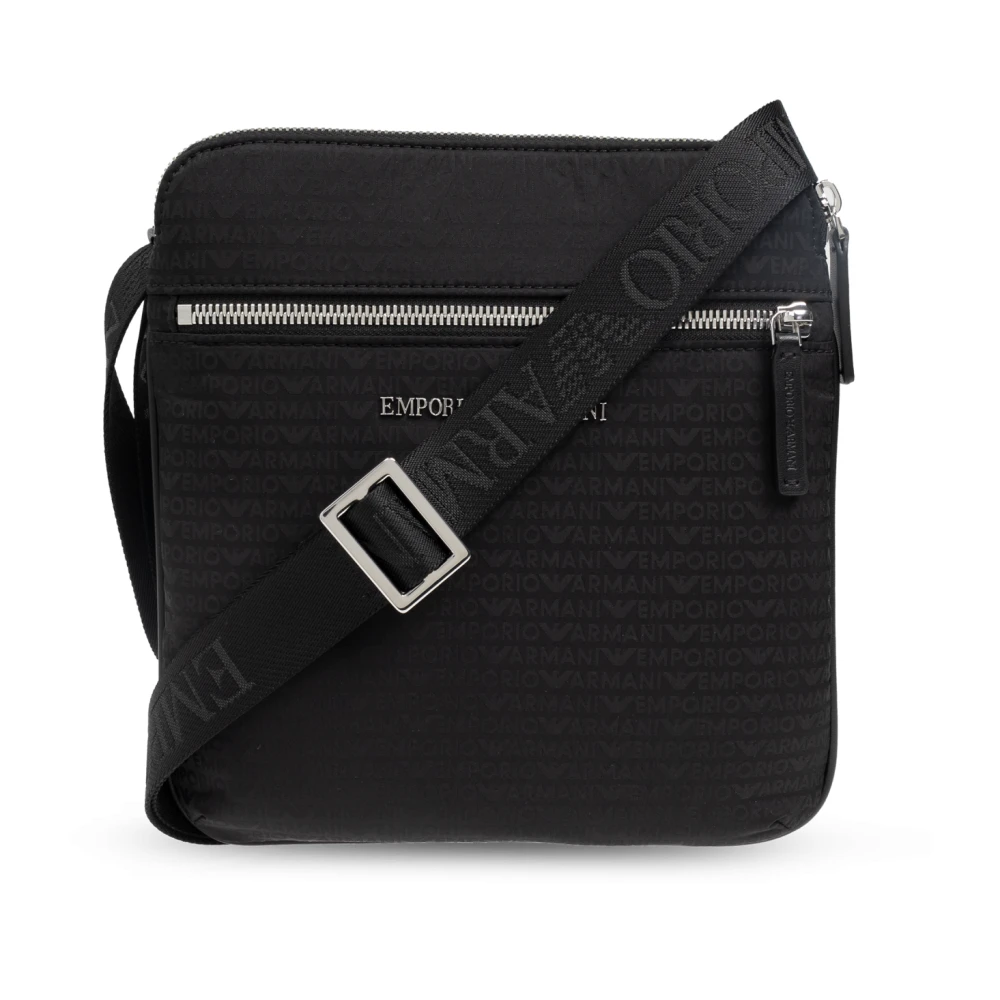 Emporio Armani Schoudertas Black Heren