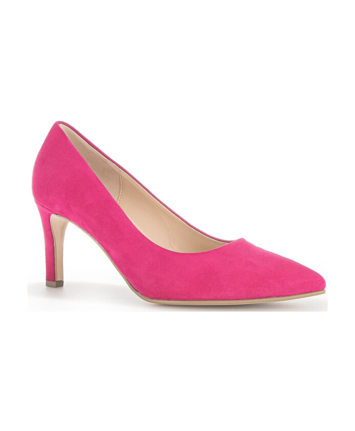 escarpins-en-daim-rose