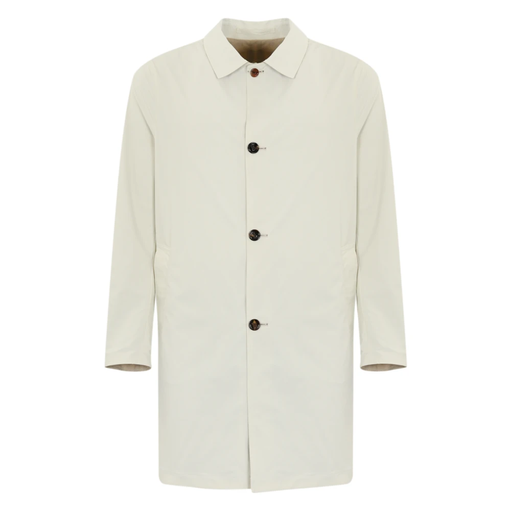 Kired Omkeerbare Beige Jas van Technische Stof Beige Heren