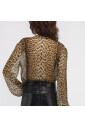chemise-en-soie-imprime-leopard-avec-echarpe