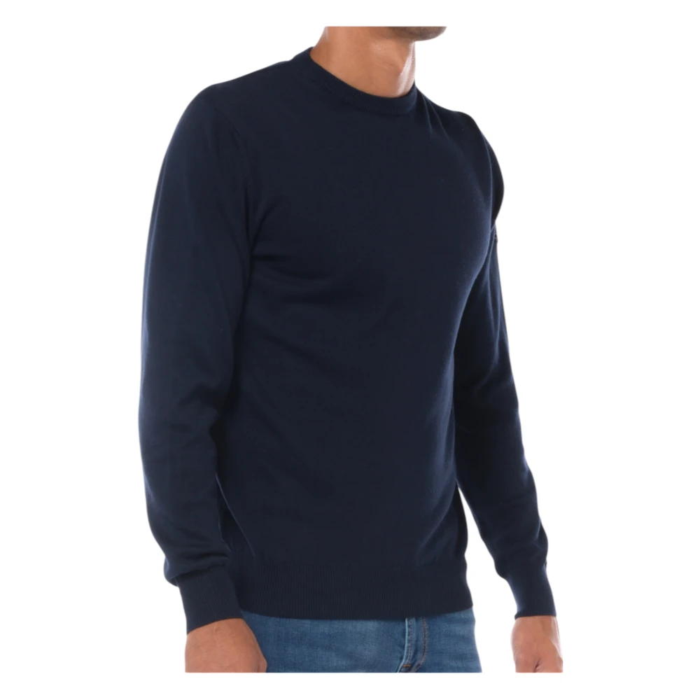 Roy Roger's Trui met ronde hals Blue Heren
