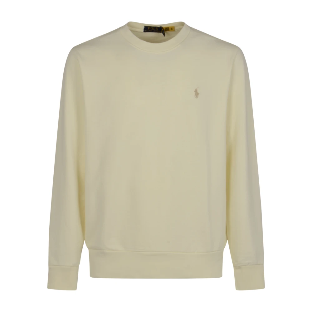 Polo Ralph Lauren Uomo Beige Felpe, L, New,