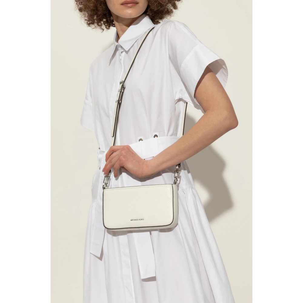 Michael Kors Schoudertas Bryant White Dames