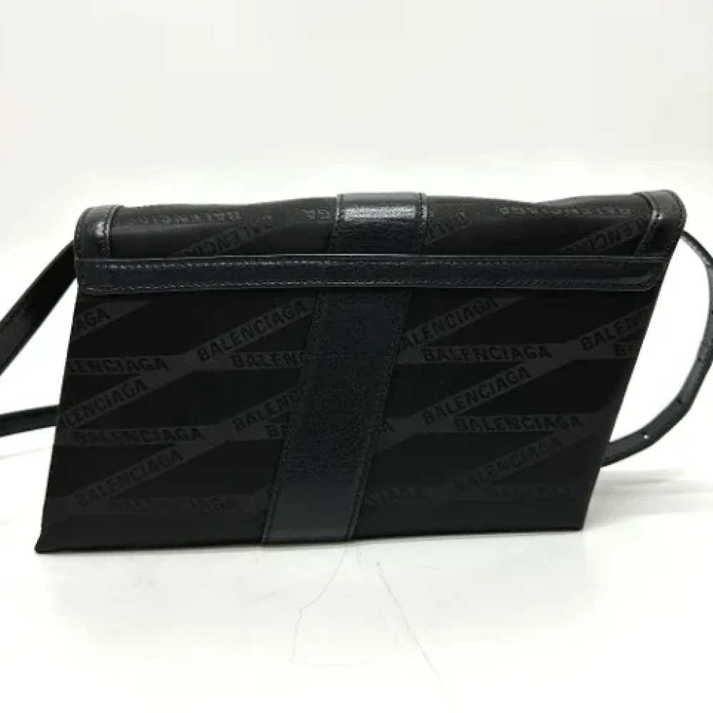 Balenciaga Vintage Pre-owned Leather shoulder-bags Black Dames