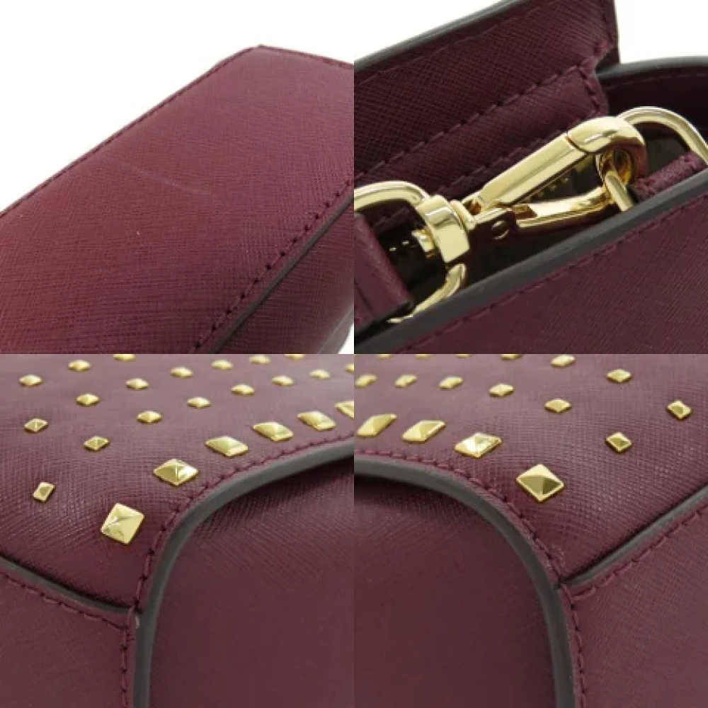 Michael Kors Pre-owned Fabric shoulder-bags Red Dames