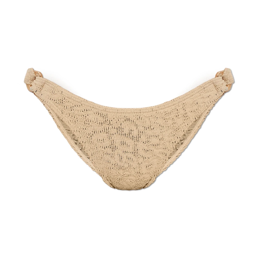 Bond-Eye Ring Scene bikini onderkant Beige Dames