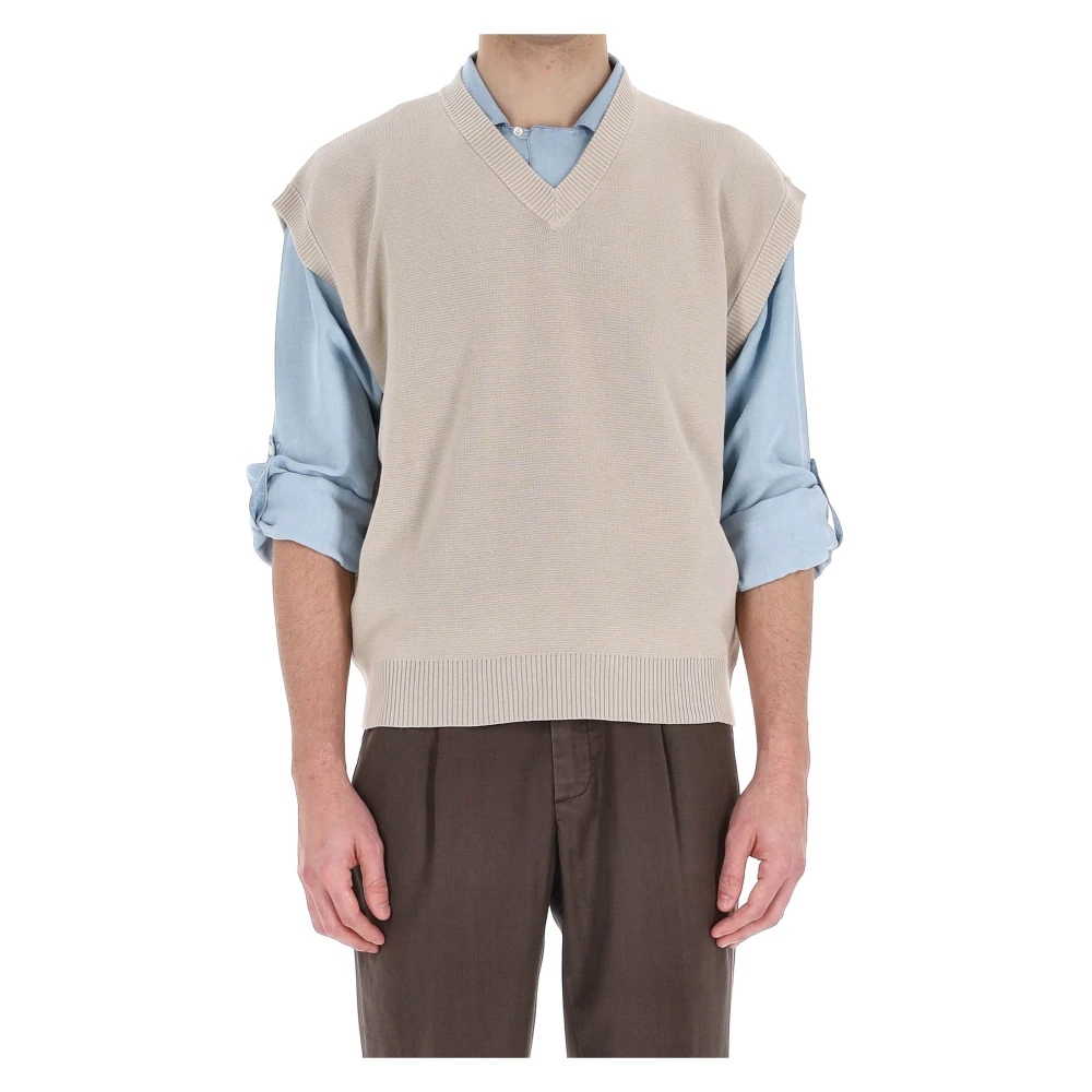 Roberto Collina Uomo Grigio Maglie, Xl, New,