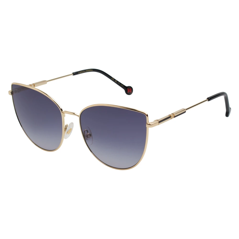 Carolina Herrera Women's Yellow Cat-Eye Metal Sunglasses With Uv Protection