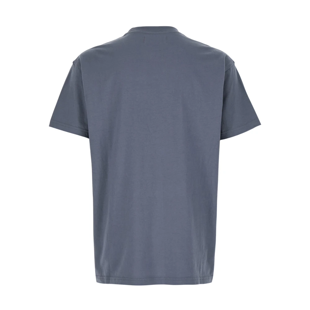 Vivienne Westwood Logo Geborduurde T-shirts en Polo's Gray Heren