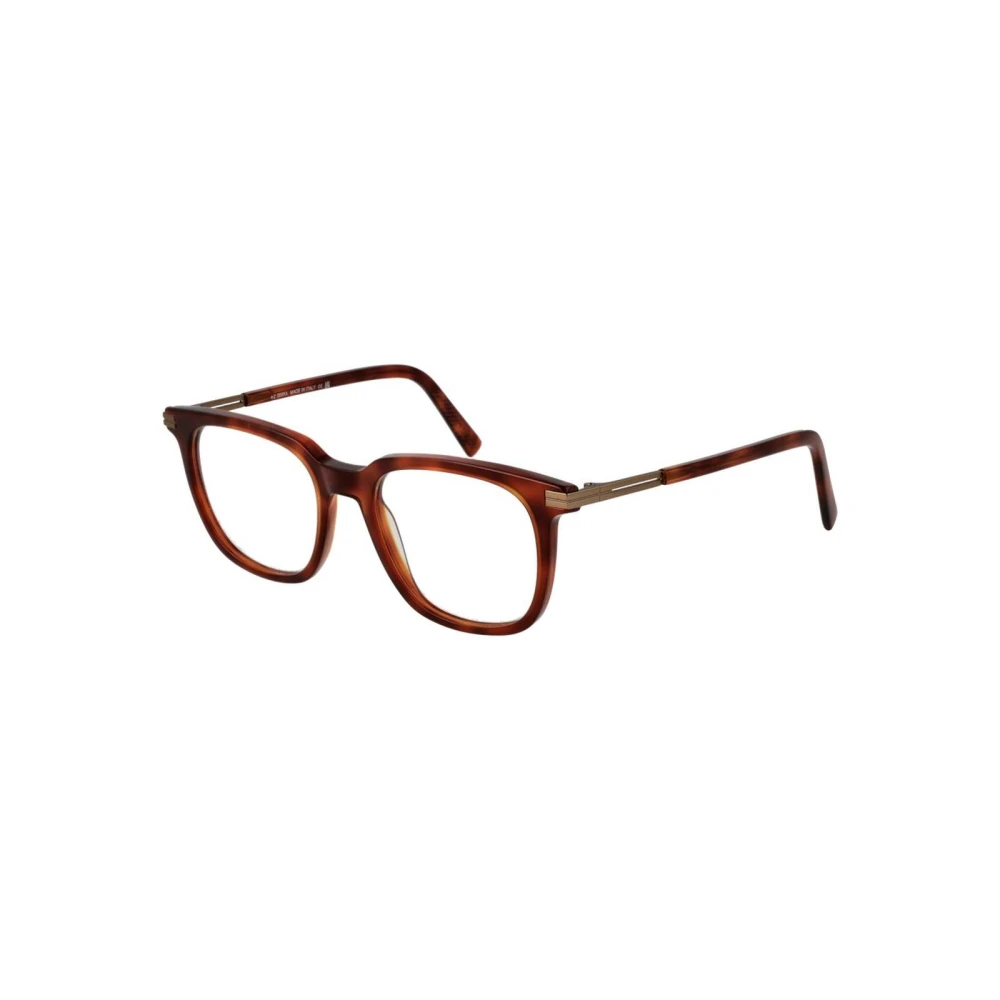 Zegna Unisex Brown Optical Frames