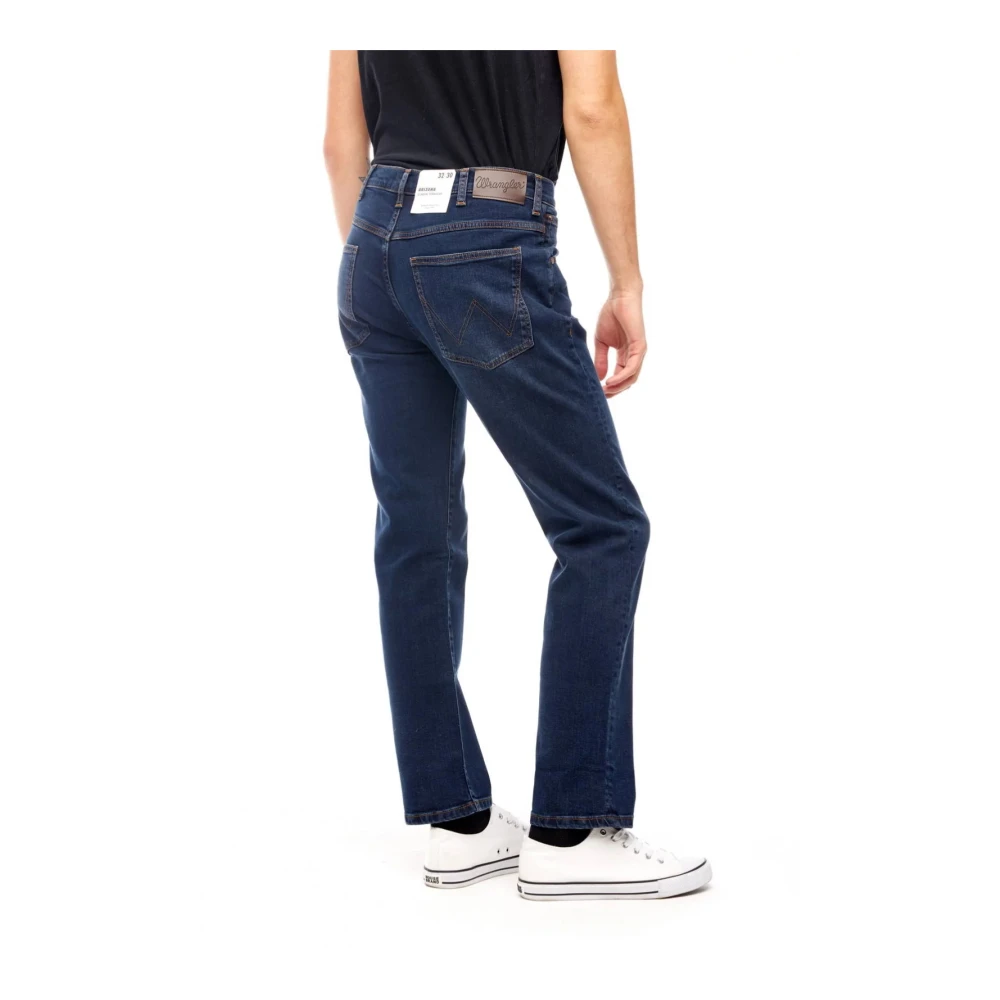 Wrangler Slim-fit Jeans Blue Heren