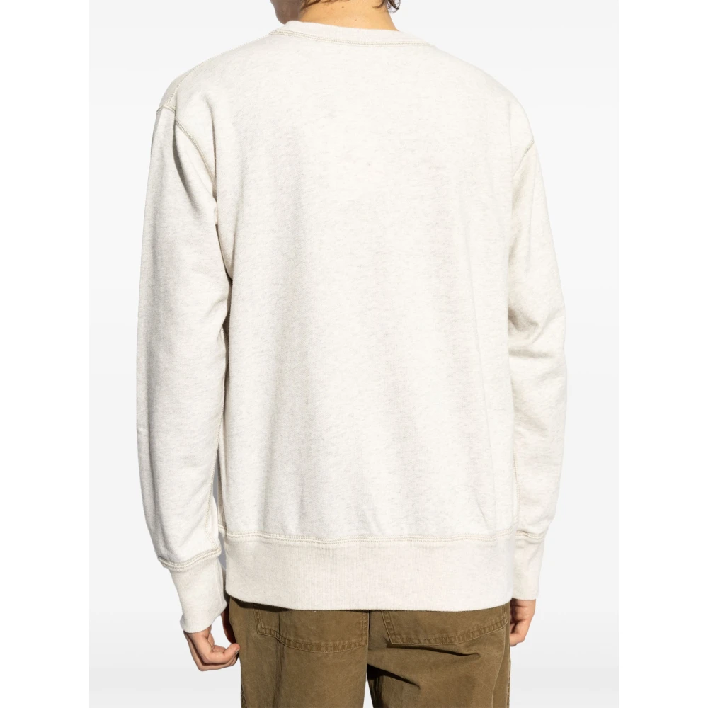 Isabel marant Beige Sweatshirt Mike GB Ecru Beige Heren