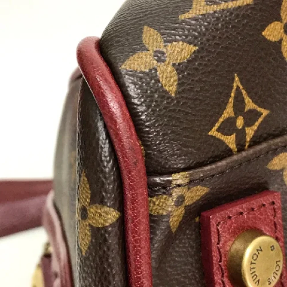Louis Vuitton Vintage Pre-owned Cotton louis-vuitton-bags Black Dames