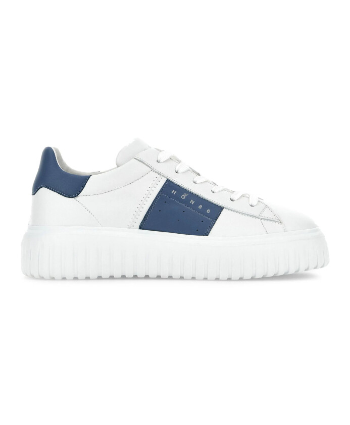 sneakers-blanches-a-rayures-avec-memory-foam
