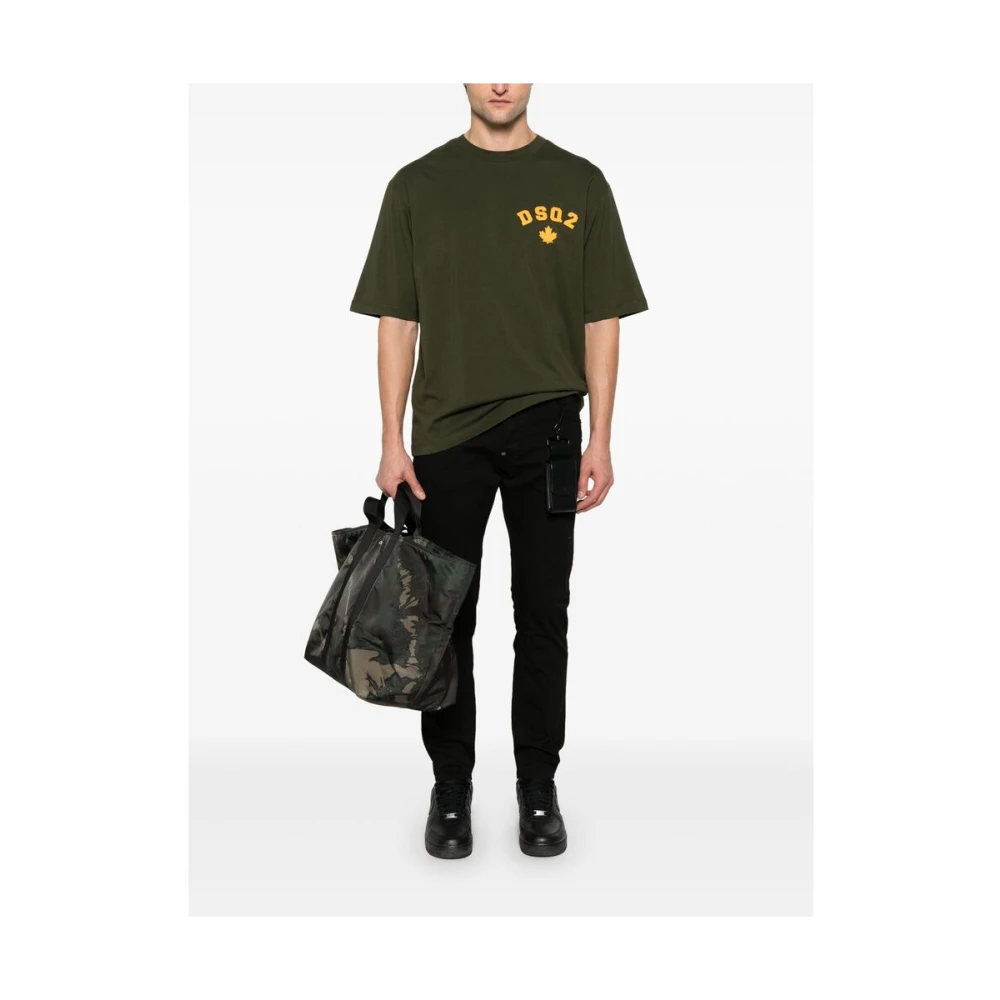 Dsquared2 Zwarte Klassieke Knoopsluiting Jeans Black Heren
