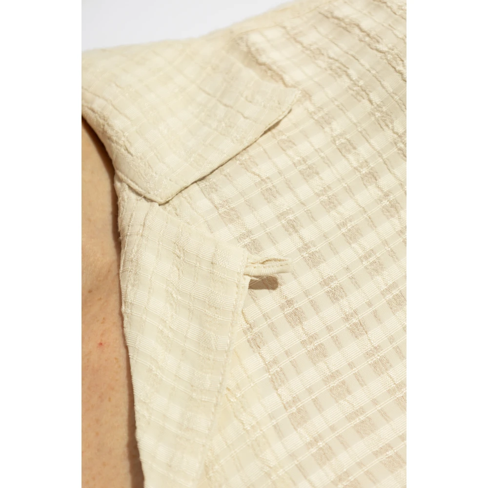 AllSaints Madin Shirt Beige Heren