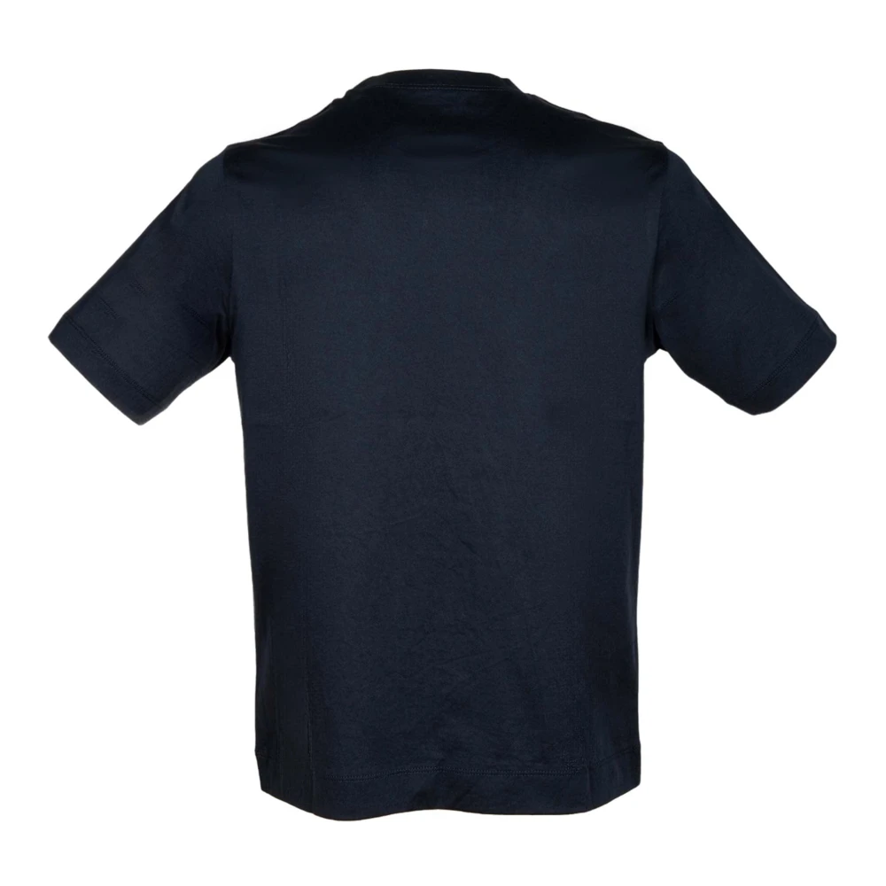 Circolo 1901 Blauw Katoen Jersey Zak T-Shirt Blue Heren