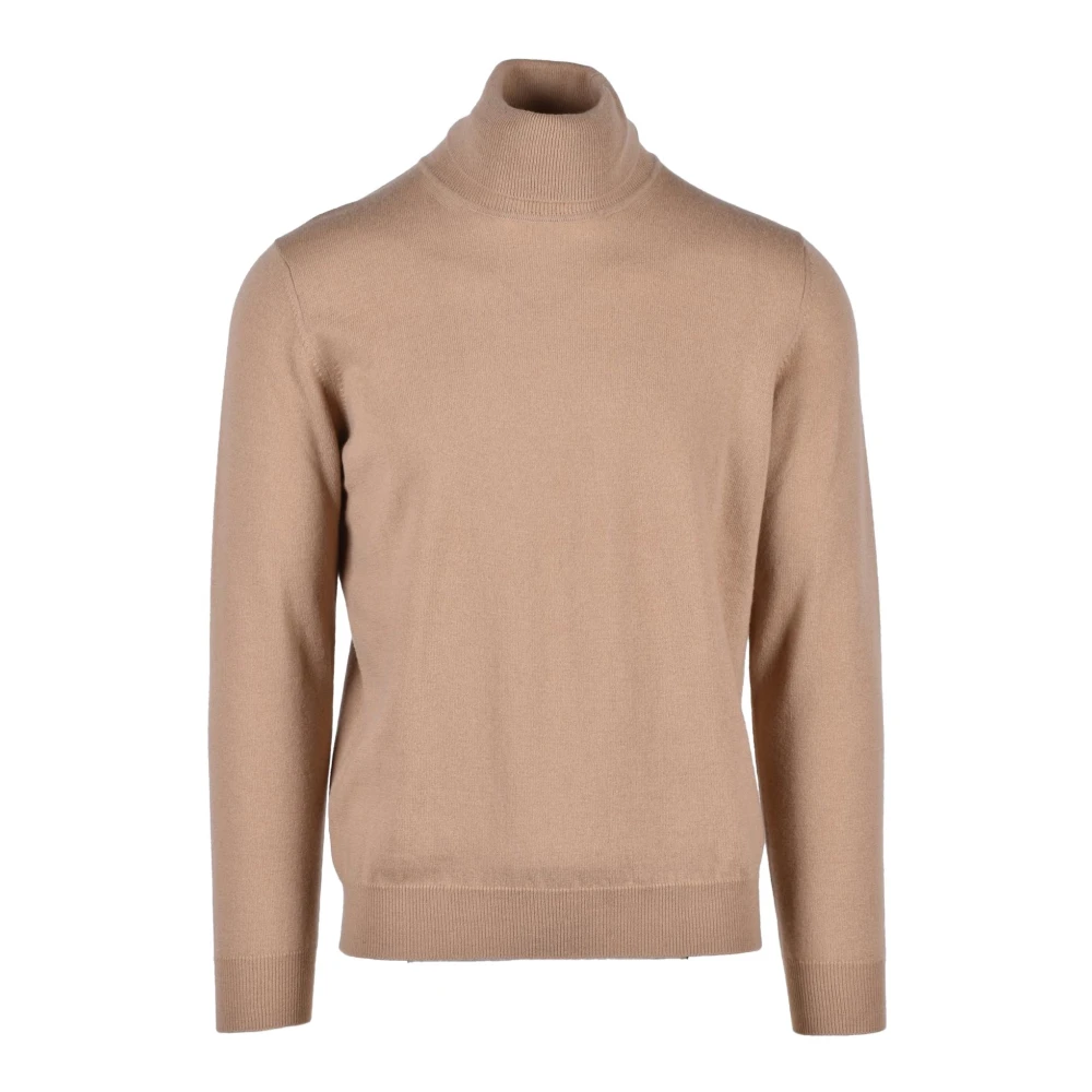Kangra Wollen Gebreide Trui Beige Heren