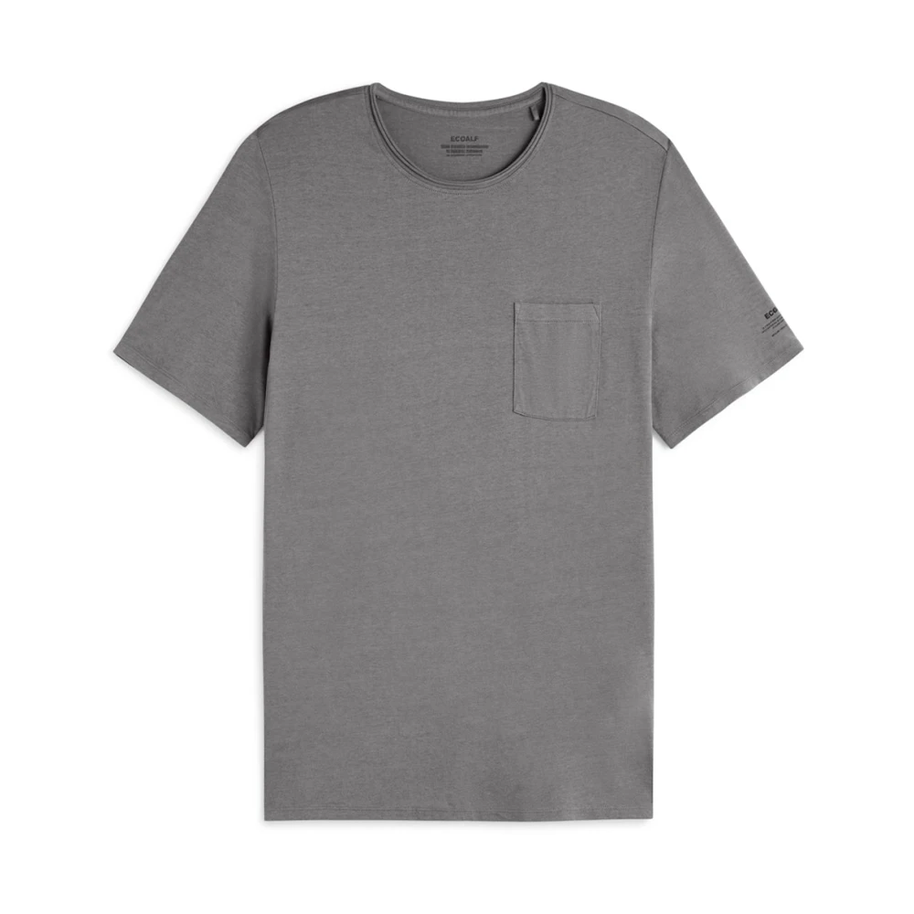 Ecoalf Korte Mouw T-Shirt Gray Heren