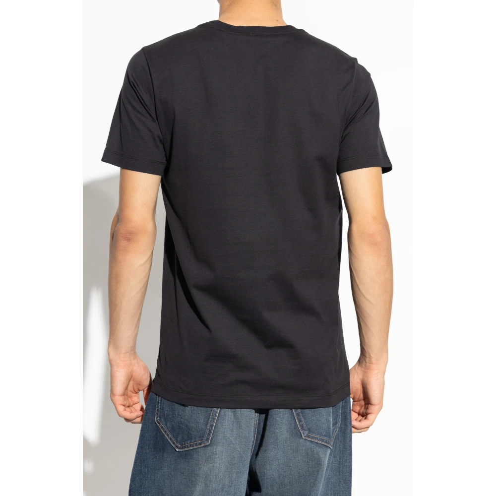 Marni T-shirt met logo Black Heren