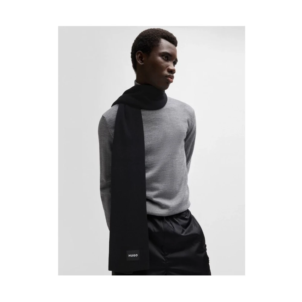 Boss Orange Stijlvolle Sjaal Black Heren