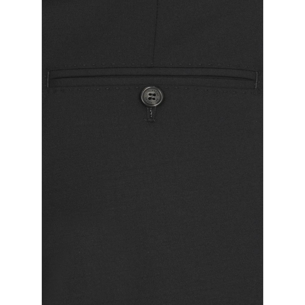 Dsquared2 Blauw tweedelig pak met pieklapel Blue Heren