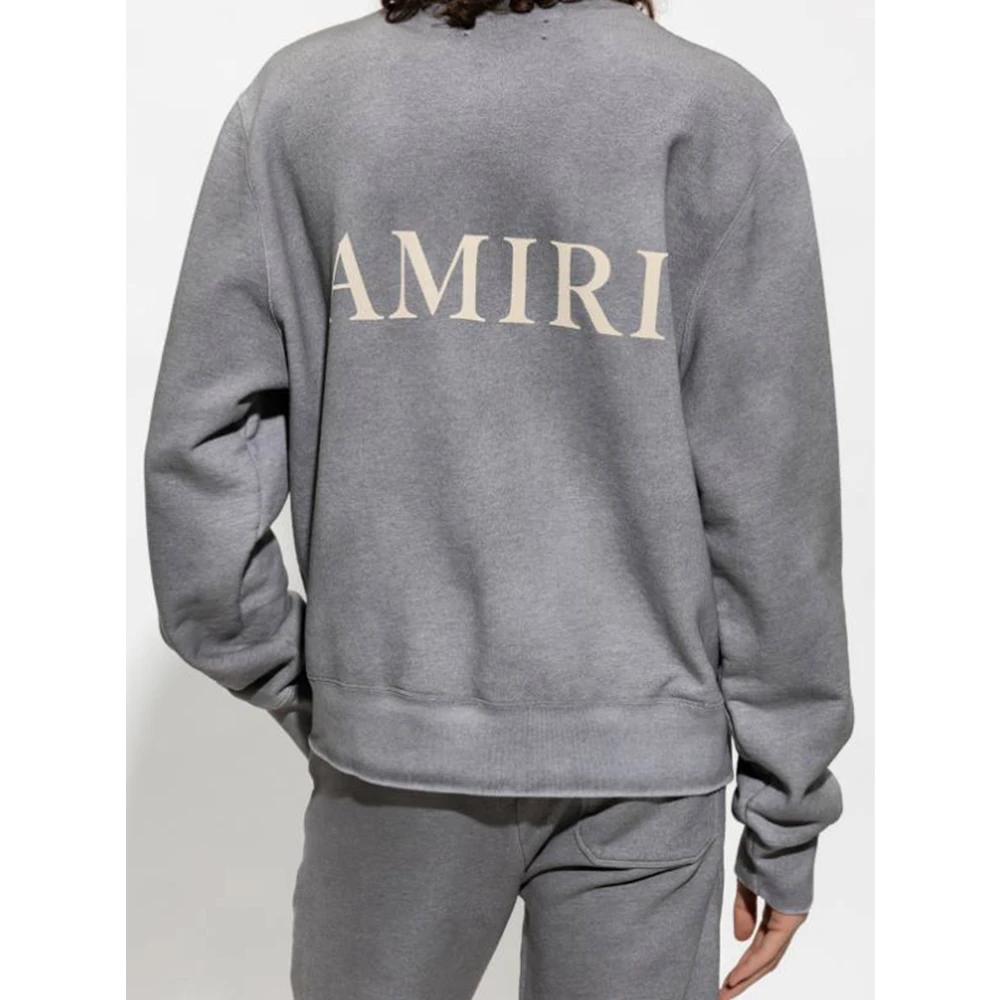 Amiri Vintage Logo Sweatshirt in Grijs Gray Heren