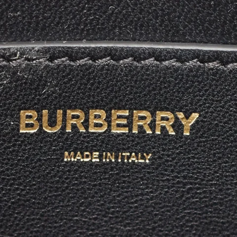 Burberry Vintage Pre-owned Leather burberry-bags Black Dames