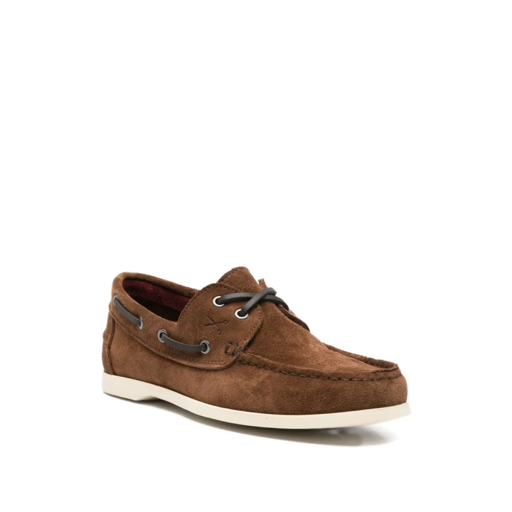 Manebí Swan Suede Boat Schoenen