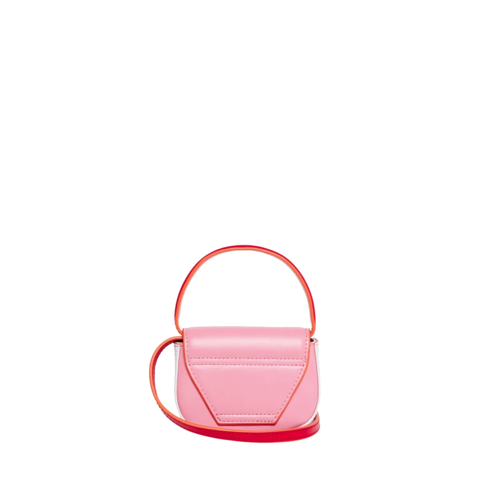 Diesel Roze Handtas met Gouden Details Pink Dames