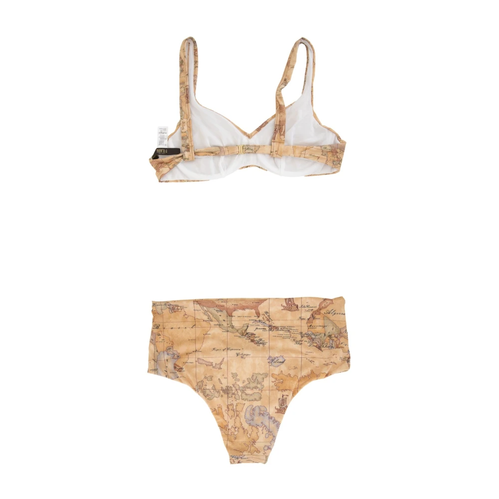 Alviero Martini 1a Classe Donna Bikini Haak Stijlvol Dubbelstuk Beige Dames