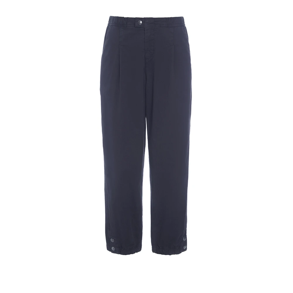 Bitte Kai Rand Elastische Casual Broek Donker Middernacht Blue Dames