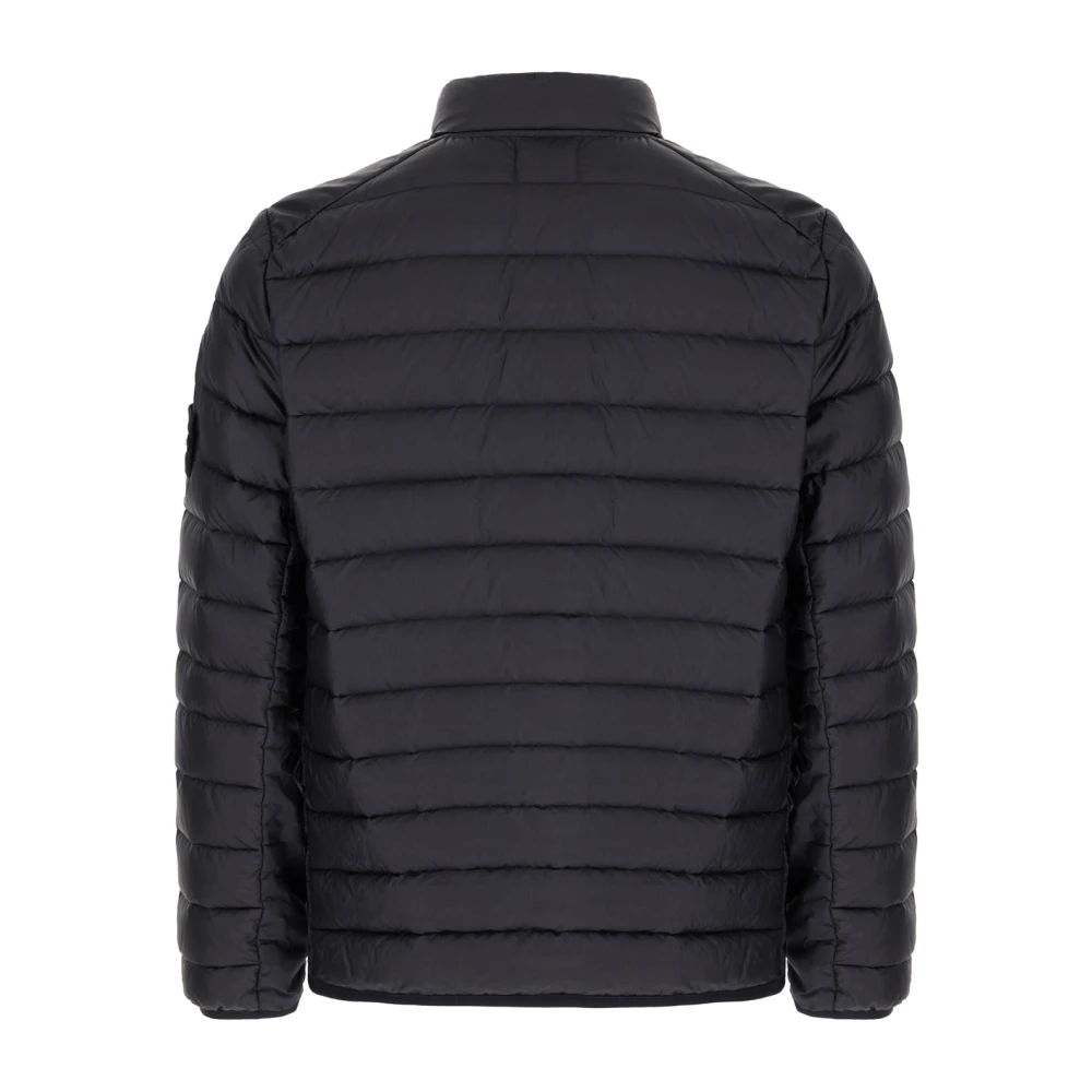 Stone Island Stijlvolle Jassen voor Mannen Blue Heren