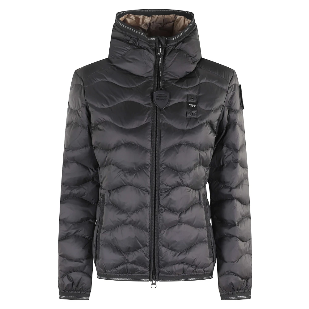 Blauer Donna Naturale Per 26Wbldc03033 Giacca Imbottita Nera Camelia (M), Nero, Casual, Poliamide - Immagine 4