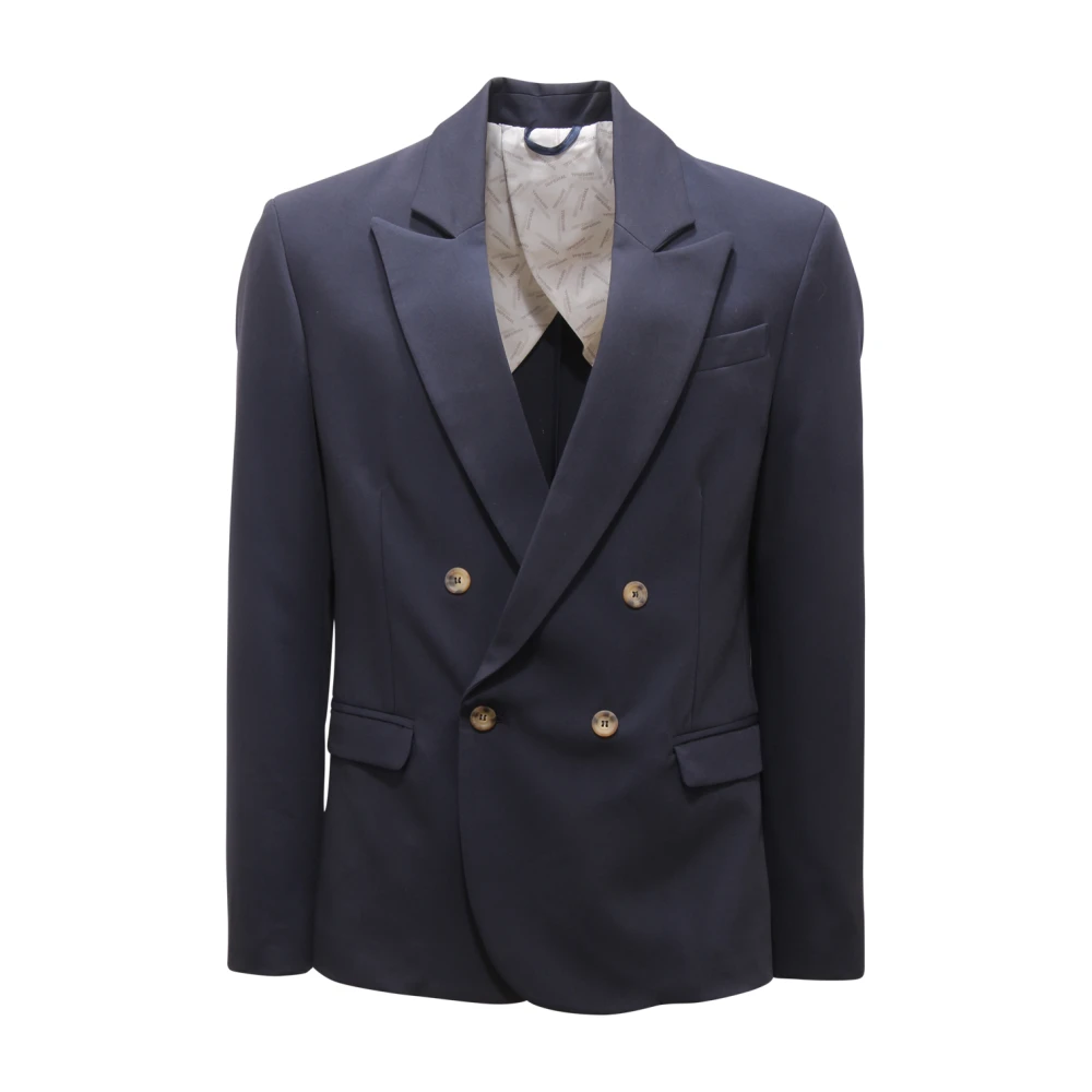 Imperial Mannelijk Blauw Jassen Heren, S, Jz 2Ohbq Double-Breasted Jasje