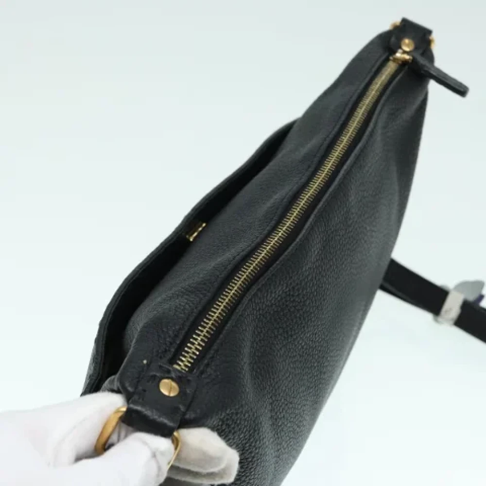 Fendi Vintage Pre-owned Leather fendi-bags Black Dames