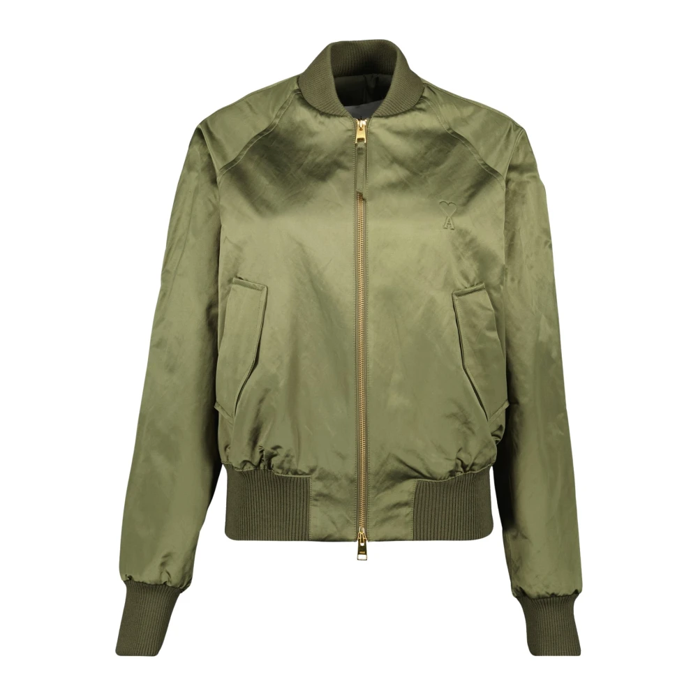 Ami Paris Hart Bomberjack Green Dames