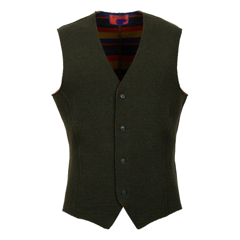 Gallo - Jackets > Vests - Green - Gallo - Modalova