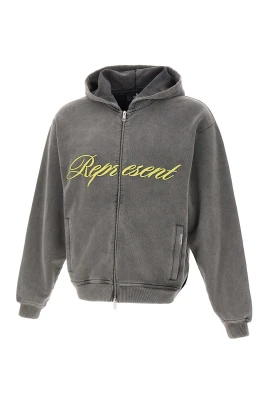 Script Logo Zip Hoodie
