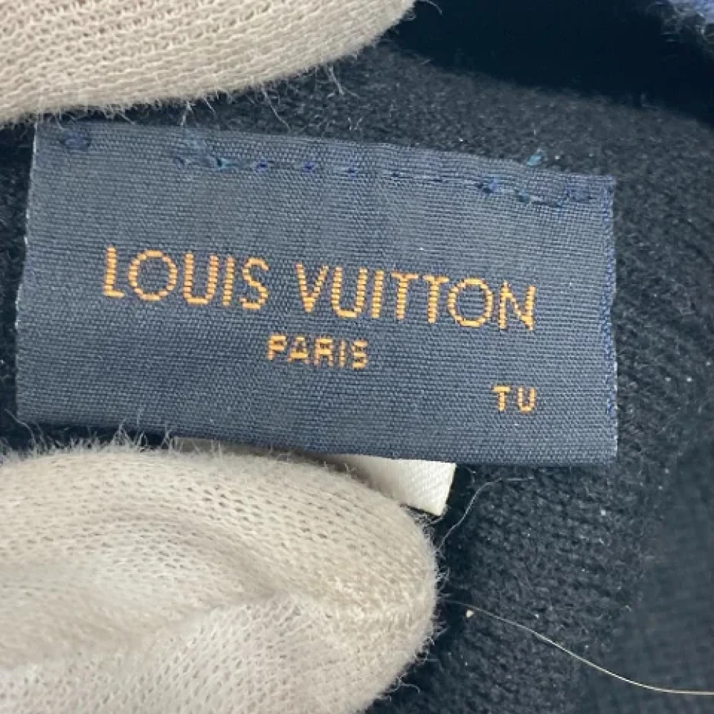 Louis Vuitton Vintage Pre-owned Wool hats Black Dames