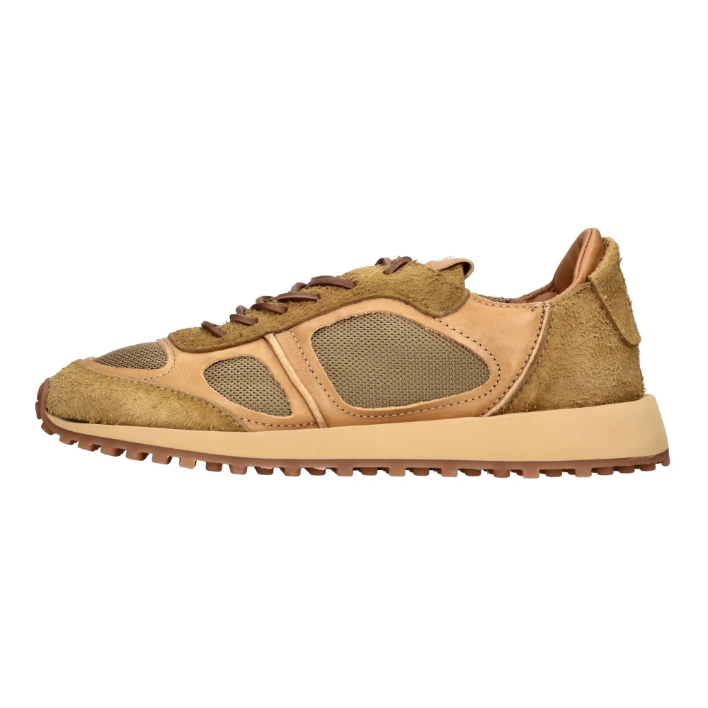 Buttero Suède en Stoffen Sneakers Heren Schoenen Bruin