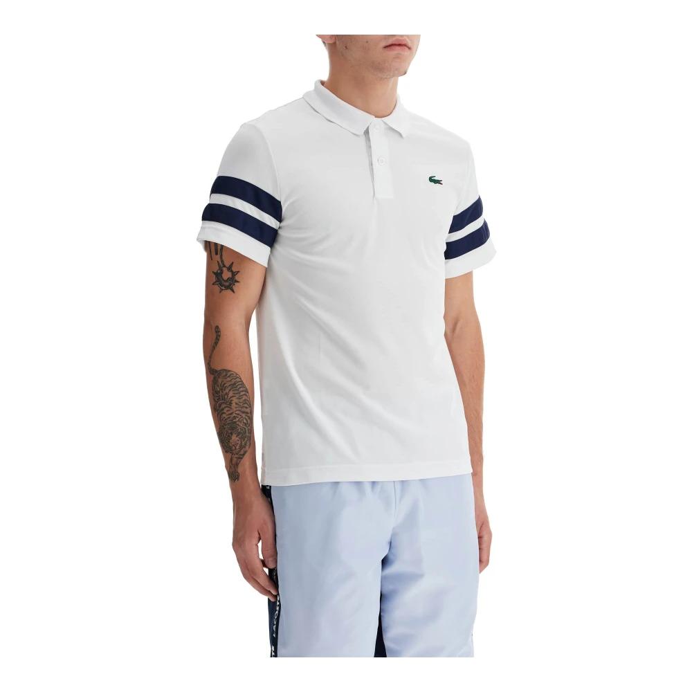 Lacoste Sneldrogend sportpolo White Heren